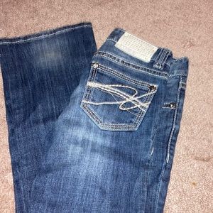 rock and roll boot cut jeans